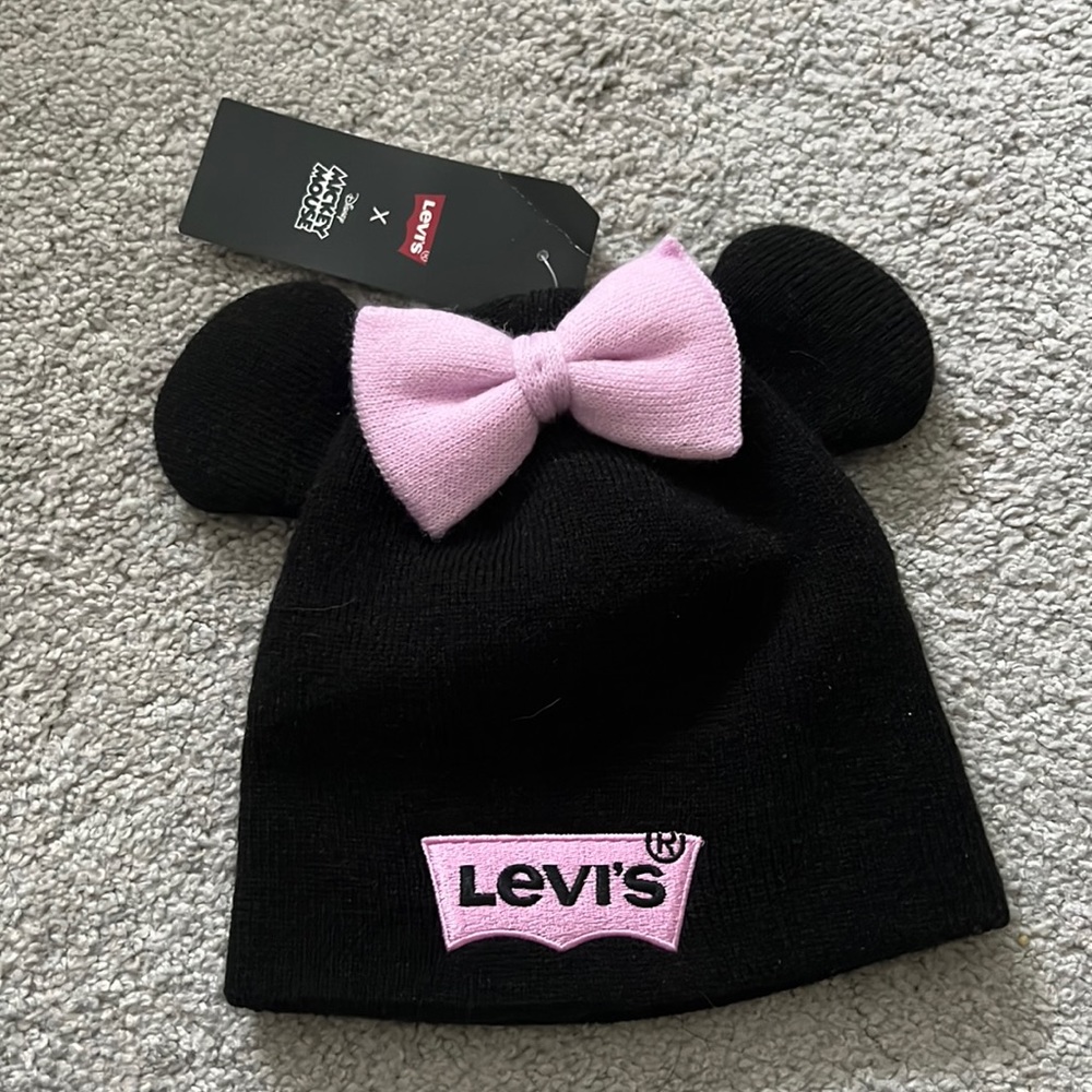 Girls Levi Mickey Mouse Beanie